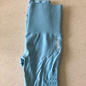 Mint blue Gymshark seamless leggings size Small